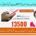 Ehsaas 8171 Web Portal January 2026