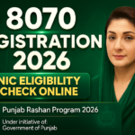 8070 Registration Check Online 2026