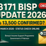 8171 BISP Portal March Update 2026