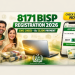 8171 BISP Online Registration 2026